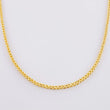 Cadena Franco 9.2g / 24 in / 2.2mm Oro Amarillo 18K