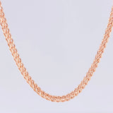 Cadena Franco 13.9g / 24 in / 2.8mm Oro Rosa 18K