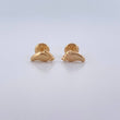 Stud Earrings Earrings 0.5gr / Smooth Yellow Gold 18K $