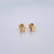 Stud Earrings Butterfly 0.65gr / Smooth Yellow Gold 18K $