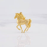 Dije Caballo 4.65g / 1 1/2 in Oro Amarillo 18K