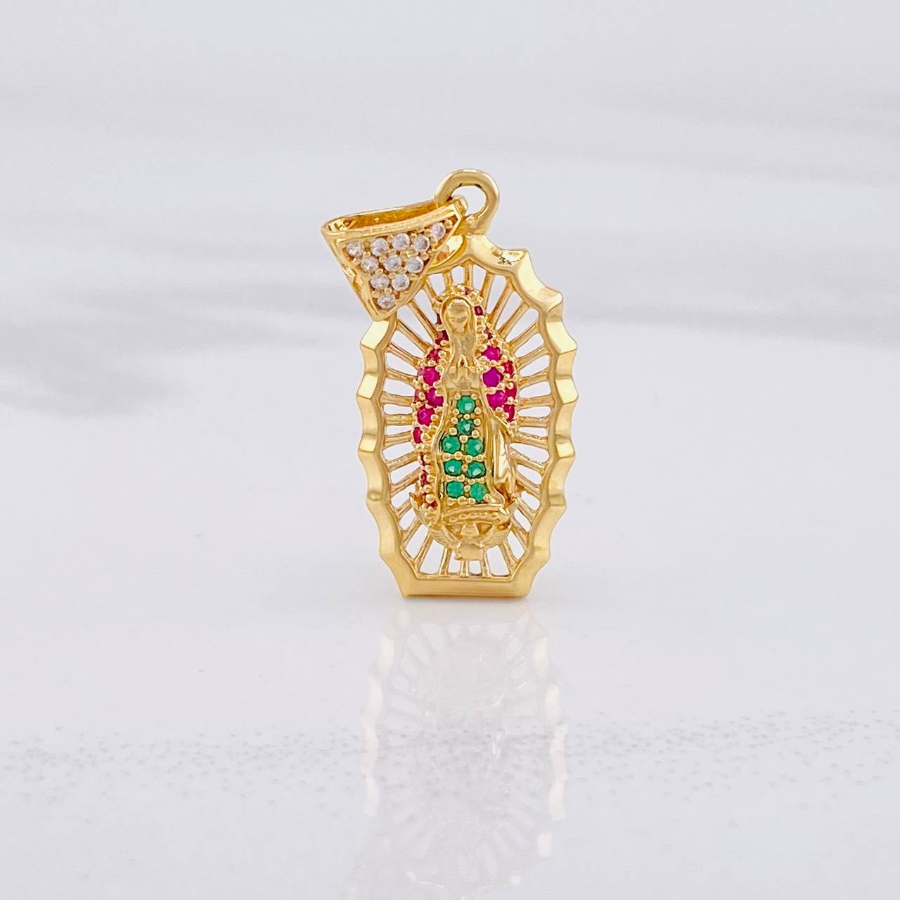 Dije Virgen de Guadalupe 3g / 1 1/4 in Oro Amarillo 18K