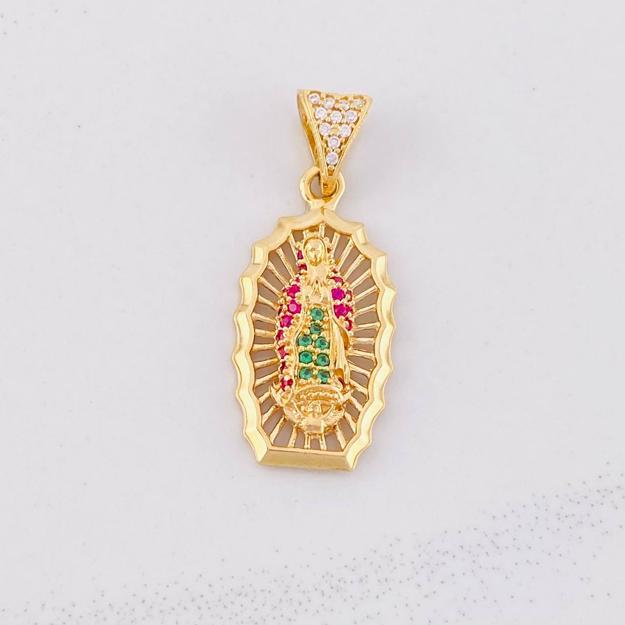 Dije Virgen de Guadalupe 3g / 1 1/4 in Oro Amarillo 18K