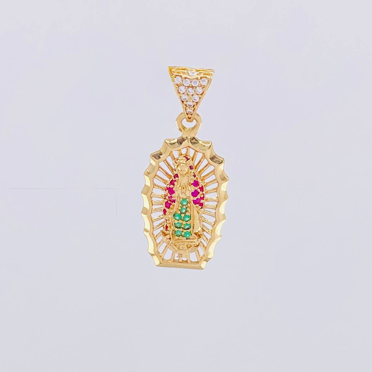 Dije Virgen de Guadalupe 3g / 1 1/4 in Oro Amarillo 18K