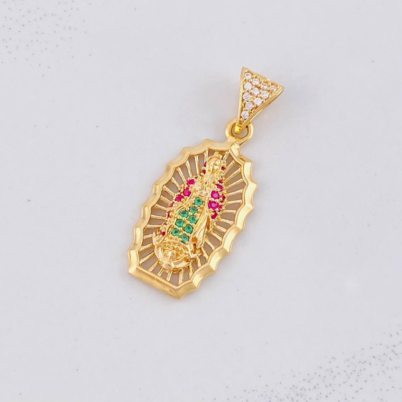 Dije Virgen de Guadalupe 3g / 1 1/4 in Oro Amarillo 18K