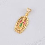 Dije Virgen de Guadalupe 3g / 1 1/4 in Oro Amarillo 18K