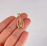 Dije Virgen de Guadalupe 3g / 1 1/4 in Oro Amarillo 18K