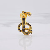 Pendant Cobra Snake 5.75g / 1 3/4 in Yellow Gold 18K