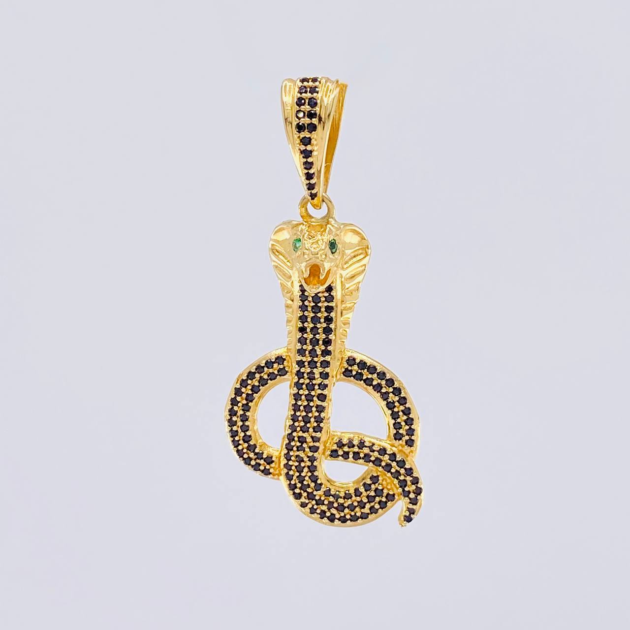 Pendant Cobra Snake 5.75g / 1 3/4 in Yellow Gold 18K