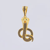 Pendant Cobra Snake 5.75g / 1 3/4 in Yellow Gold 18K