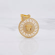 Dije Medalla Medusa Medieval 14.9g / 2 1/4 in Oro Amarillo 18K