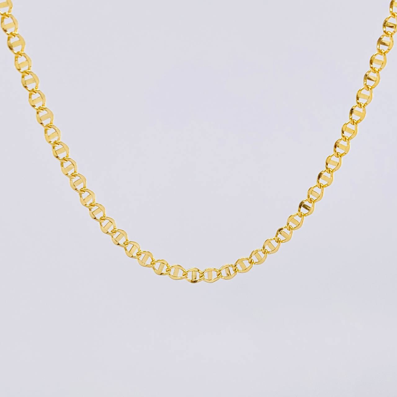 Cadena Escalera 3.25g / 24 in / 2.7mm Oro Amarillo 18K