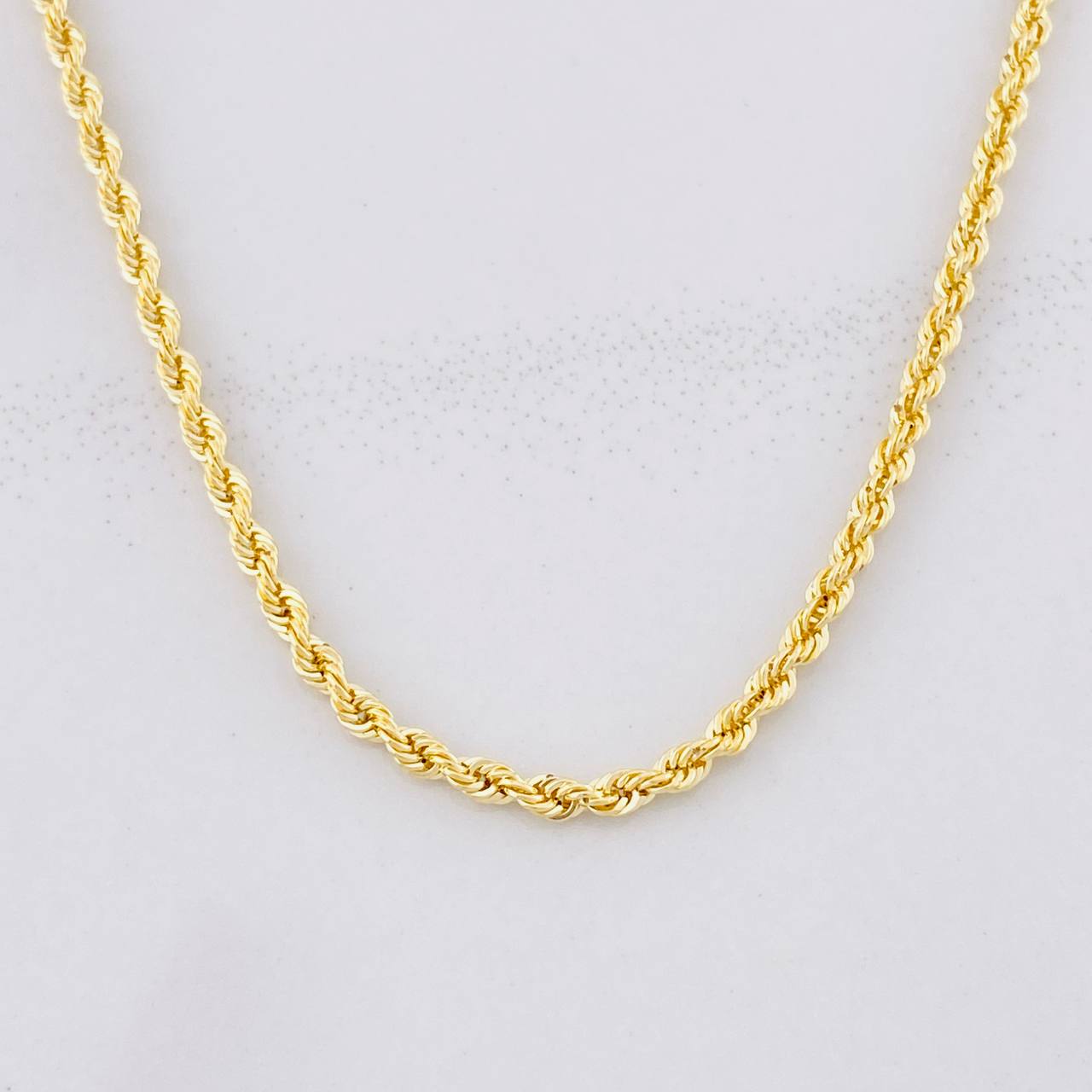 Rope Chain 3.15g / 20 in / 2.18mm Yellow Gold 18K