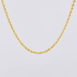 Cadena Lazo 3.25g / 20 in / 2.22mm Oro Amarillo 18K