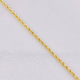 Rope Chain 3.3g / 20 in / 2.18mm Yellow Gold 18K
