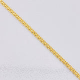 Pulso Chino 1.45g / 7 1/2 in / 2.55mm Oro Amarillo 18K