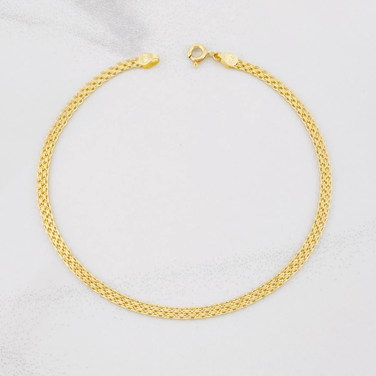 Pulso Chino 1.6g / 8 1/4 in / 2.75mm Oro Amarillo 18K