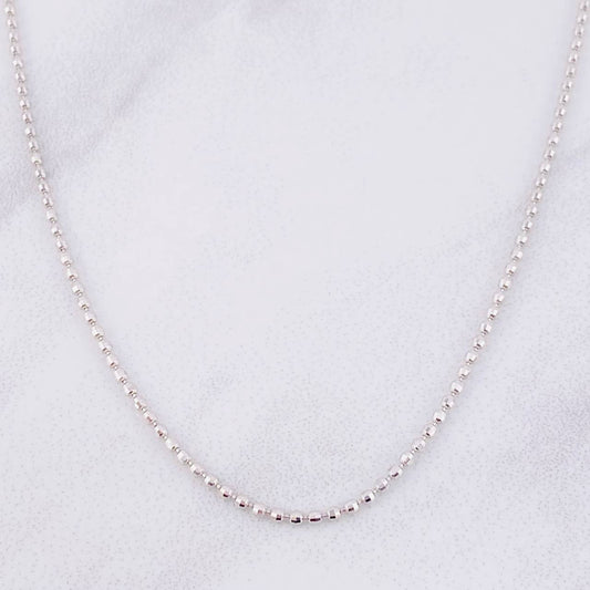 Diamond Cut Military Chain 8.45g / 24 in / 1.7mm 18K Yellow Gold