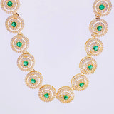 Circular Tennis Chain 54.45g / 18 in / 11mm Yellow Gold 18K