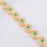 Circular Tennis Chain 54.45g / 18 in / 11mm Yellow Gold 18K