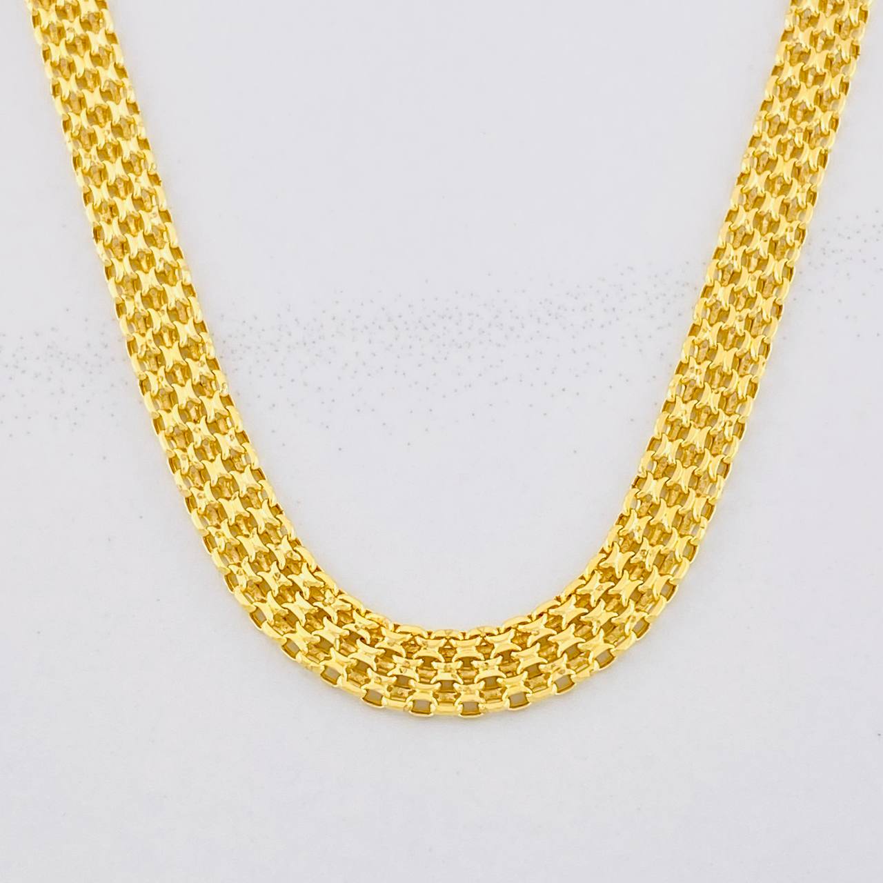 Cadena China 8.3g / 24 in / 5.3mm Oro Amarillo 18K