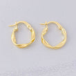 Hoop Earrings Asby 1.15g / 1/2 in 18K Yellow Gold
