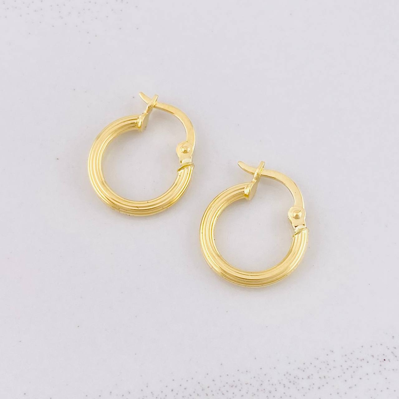 Candongas Arielle 1g / 1/2 in Oro Amarillo 18K