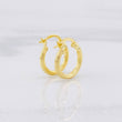 Hoop Earrings Cyrene 1g / 1/2 in Yellow Gold 18K