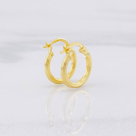 Candongas Cyrene 1g / 1/2 in Oro Amarillo 18K