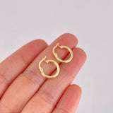 Candongas Arielle 1g / 1/2 in Oro Amarillo 18K