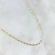 Mirror Flower Chain 1.6gr / 19 3/4 in / 2.2mm Yellow Gold +3 18K *