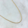 Cord Chain 2.7gr / 50cm / 1.1mm Diamond Cut Yellow Gold +3 18K
