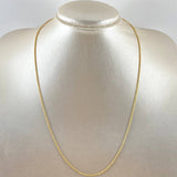 Cord Chain 2.7gr / 50cm / 1.1mm Diamond Cut Yellow Gold +3 18K