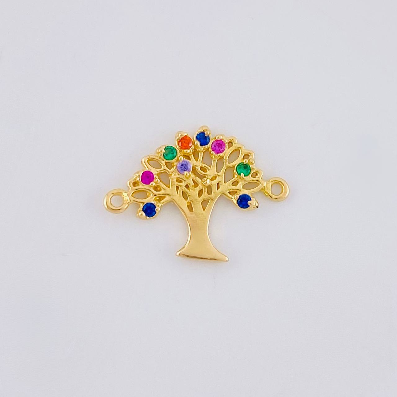 Charm Tree of Life 0.9g / 3/4 in 18K Yellow Gold