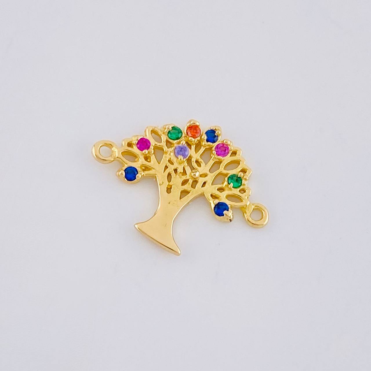 Charm Tree of Life 0.9g / 3/4 in 18K Yellow Gold