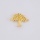 Charm Tree of Life 0.9g / 3/4 in 18K Yellow Gold