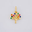 Dije Arbol de la Vida 0.75g / 3/4 in Oro Amarillo 18K