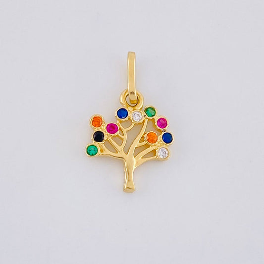Dije Arbol de la Vida 0.75g / 3/4 in Oro Amarillo 18K