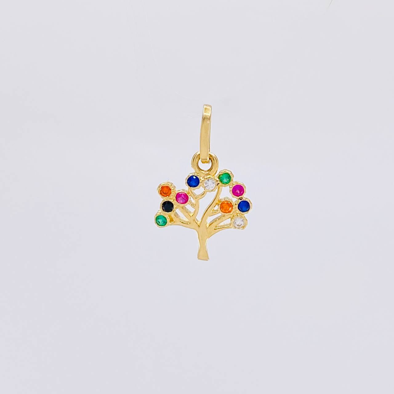 Dije Arbol de la Vida 0.75g / 3/4 in Oro Amarillo 18K