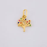 Dije Arbol de la Vida 0.75g / 3/4 in Oro Amarillo 18K