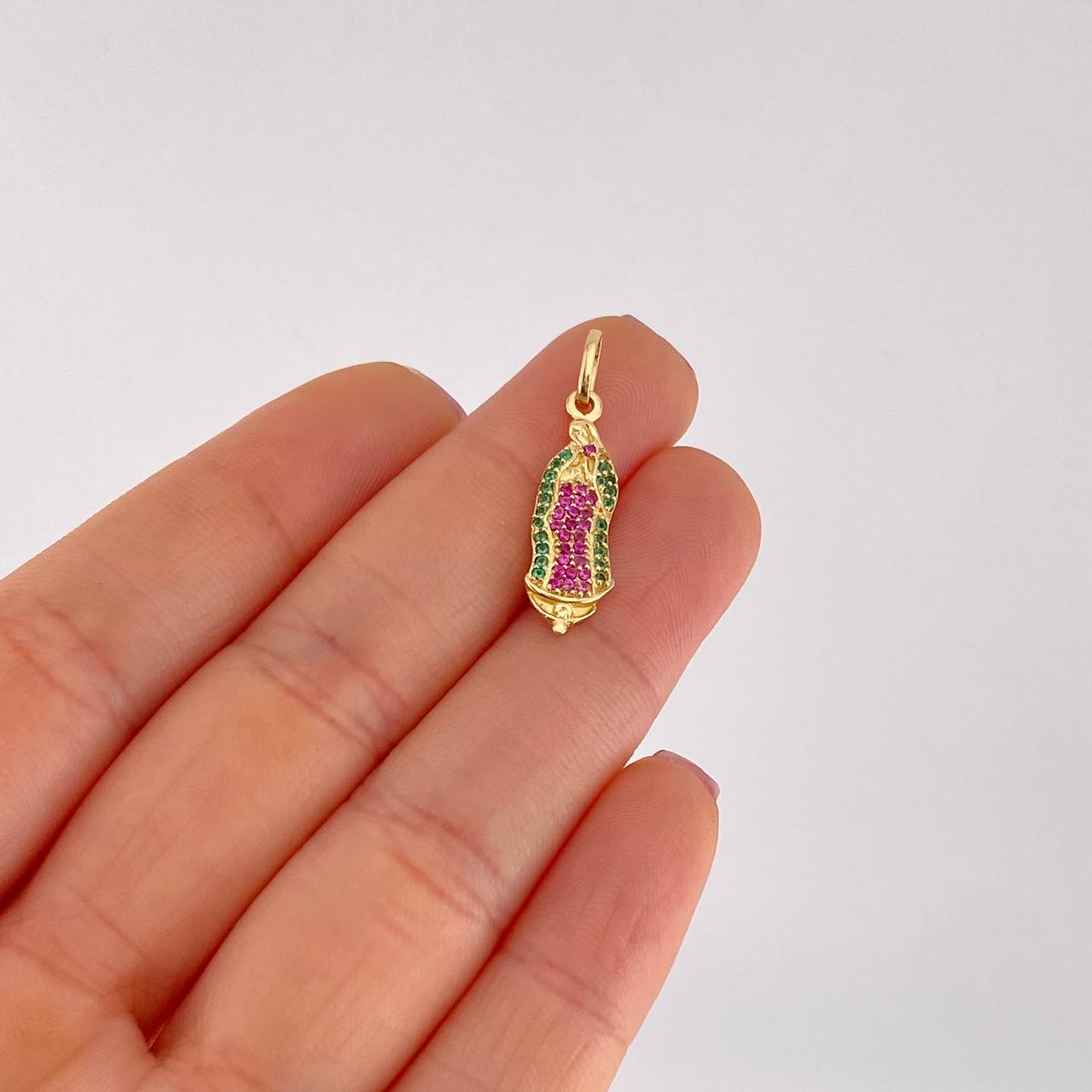 Dije Virgen Guadalupe 1.75g / 1 in Oro Amarillo 18K