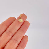 Pendant Crown Dense Cross 0.8g / 1/2 in Yellow Gold 18K