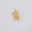 Dije Fe Tupida 0.85g / 1/2 in Oro Amarillo 18K