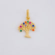 Dije Arbol de la Vida 1g / 3/4 in Oro Amarillo 18K