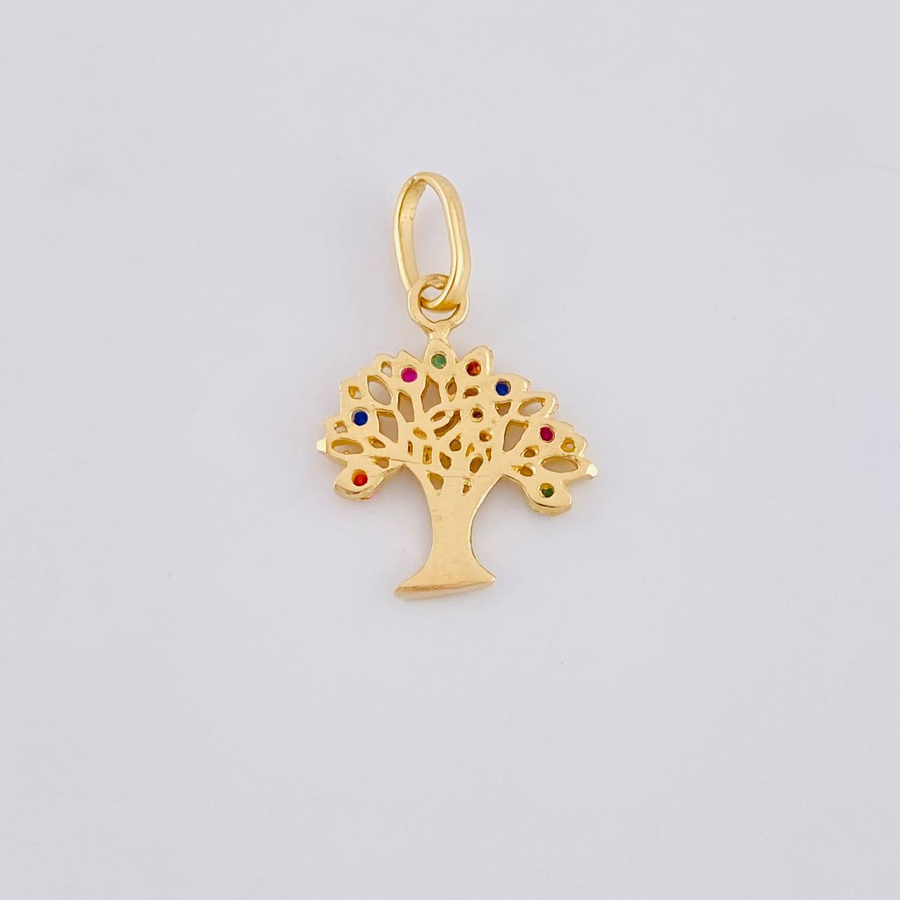 Dije Arbol de la Vida 1g / 3/4 in Oro Amarillo 18K