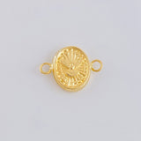 Herraje Espiritu Santo 0.5g / 1 in Oro Amarillo 18K