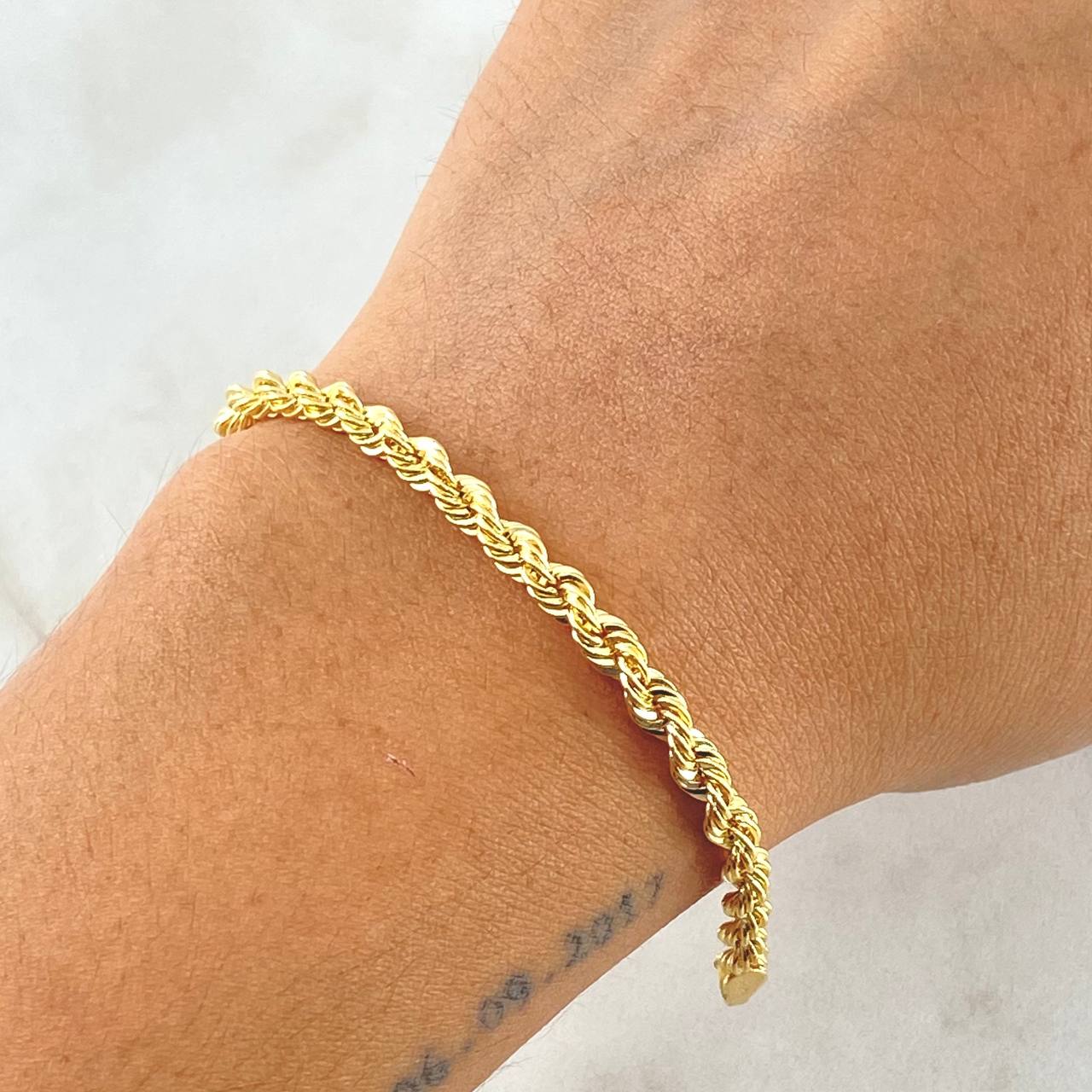 Bracelet Lazo 3.9gr / 20.5cm / 3.9mm Yellow Gold +3 18K