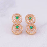 Topos Tenis Circular Colgante 5.8g / in / 10mm Oro Rosa 18K