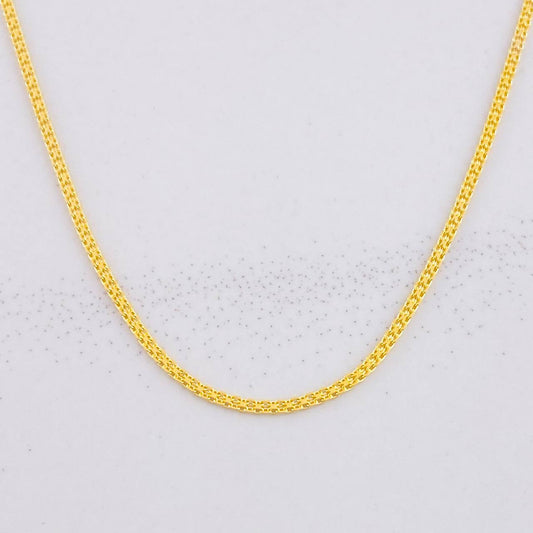 Cadena China 2g / 24 in / 1.05mm Oro Amarillo 18K