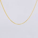 Cadena China 1.7g / 20 in / 1.05mm Oro Amarillo 18K